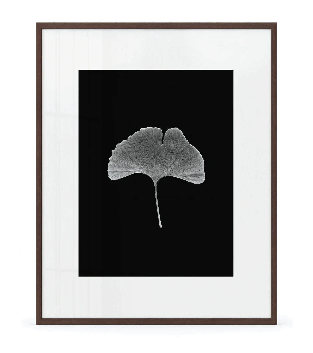 The Ginko Monumental, 120 &times; 100 cm, an ePaper display, framed, with a 15 cm mat.